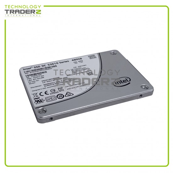 SSDSC2BX480G4K Intel DC S3610 480GB MLC SATA 6Gbps EP 2.5” Solid State Drive