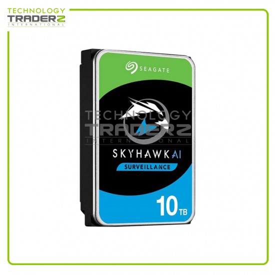 ** ST10000VE001 Seagate SkyHawk AI 10TB 7.2K SATA 6Gbps 256MB 3.5" Hard Drive **