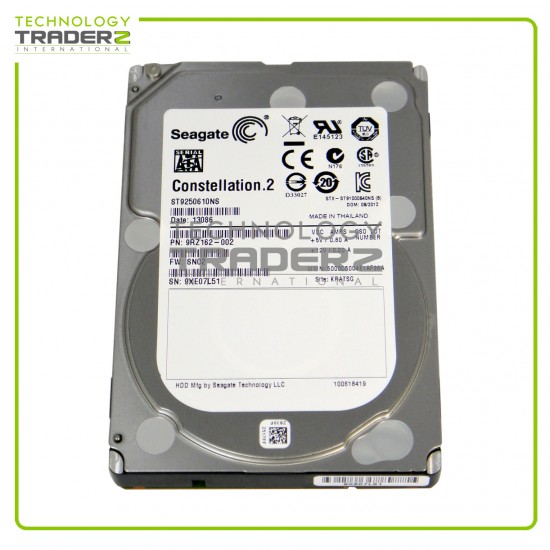 ST9250610NS Seagate 250GB 7.2K SATA 6G Hard Drive