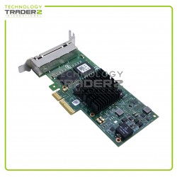 T34F4 Dell Intel I350-T4 1G 4 Port PCIe Ethernet Adapter 0T34F4 W/ Short Bracket