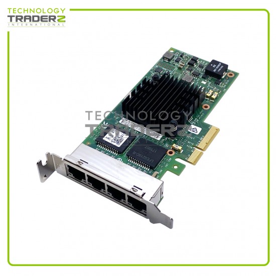 T34F4 Dell Intel I350-T4 1G 4 Port PCIe Ethernet Adapter 0T34F4 W/ Short Bracket T34F4 Dell Intel I350-T4 1G 4 Port PCIe Ethernet Adapter 0T34F4 W/ Short Bracket