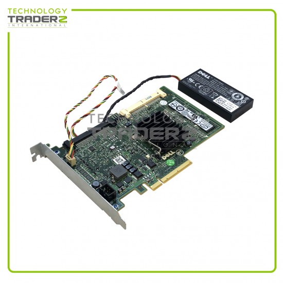 T774H Dell PERC 6i SAS/SATA PCI-E RAID Controller Card W-1x 0NU209 1x 0R605K