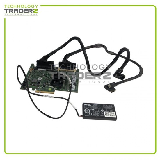 T954J Dell PERC 6/I DC SAS 3Gbps PCI-E RAID Controller 0T954J W/ 1x Battery