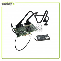 T954J Dell PERC 6/I DC SAS 3Gbps PCI-E RAID Controller 0T954J W/ 1x Battery