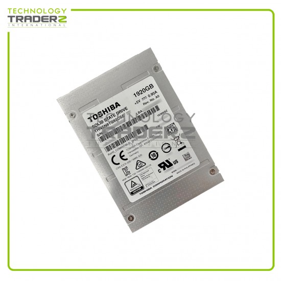 ** THNSN81Q92CSE Toshiba 1.92TB MLC SATA 6Gbps 2.5" Solid State Drive**