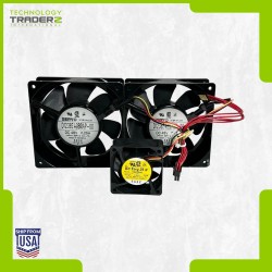 TUDC12H4P Nidec DC 12V 2.6W Tiny Fan W/ 2x D1238E48B7AP-00