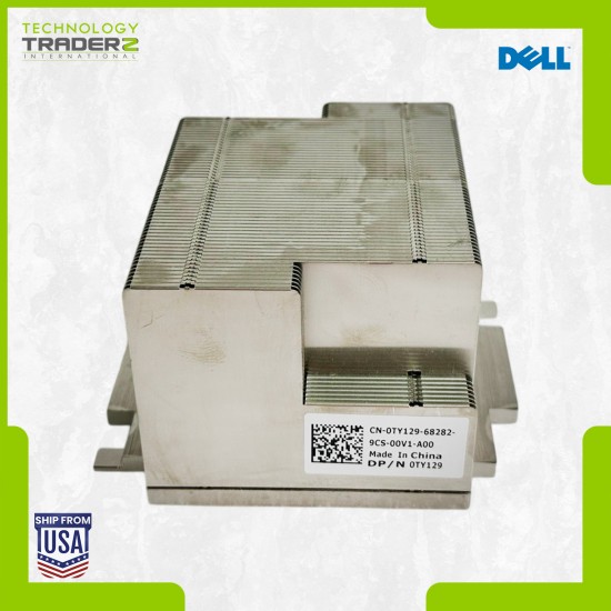 LOT OF 4 TY129 Dell PowerEdge R710 Server Heatsink ***Pulled***