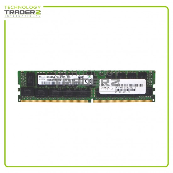 ** UCS-MR-1X322RU-A Cisco 32GB PC4-17000 DDR4-2133MHz ECC REG Dual Rank Memory**