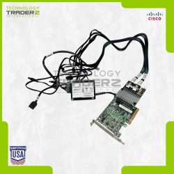 UCS-RAID-9266 V01 Cisco 6Gb SAS SATA PCI-E Controller L3-25413-11C W/ 1x Battery