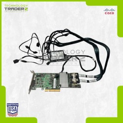 UCS-RAID-9266 V01 Cisco 6Gb SAS SATA PCI-E Controller L3-25413-11C W/ 1x Battery
