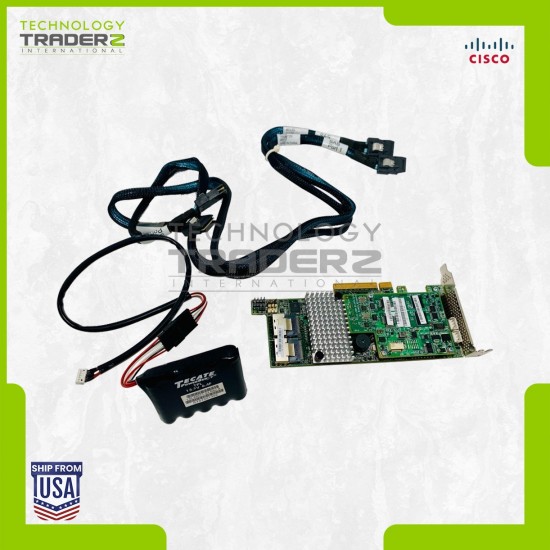 UCS-RAID9271CV-8I V04 Cisco 8-Port 6GB/s SAS/SATA Raid Controller W/ 1x Battery