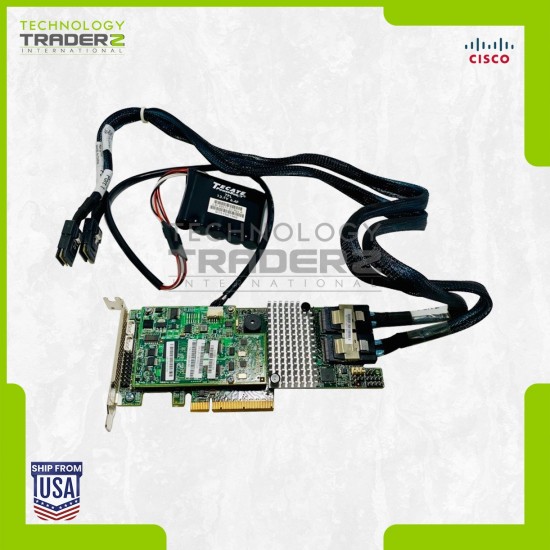 UCS-RAID9271CV-8I V04 Cisco 8-Port 6GB/s SAS/SATA Raid Controller W/ 1x Battery