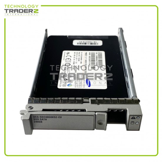 UCS-SD240G0KS2-EV Cisco 240GB SATA 6Gbps 2.5” Solid State Drive 16-100375-01