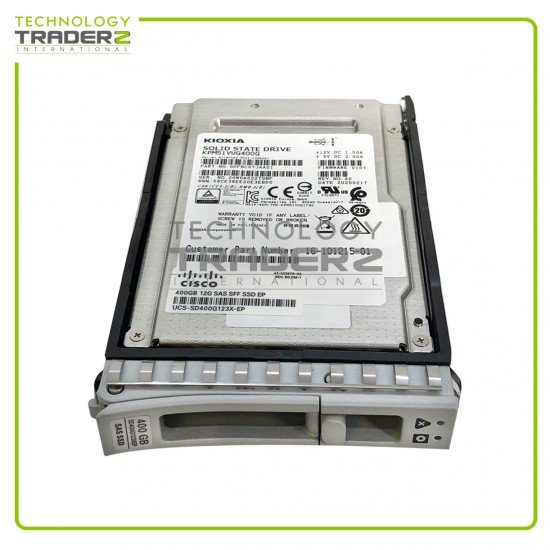 UCS-SD400G123X-EP Cisco 400GB SAS 12Gbps Hot Swap 2.5” SSD KPM51VUG400G