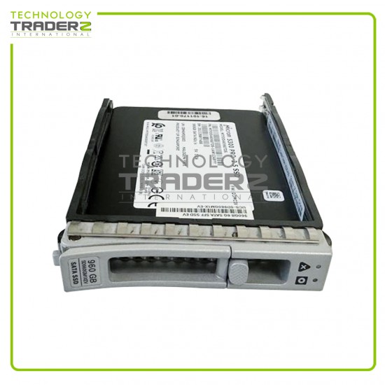 UCS-SD960GM1X-EV Cisco 960GB TLC SATA 6Gbps 2.5” SSD 16-101170-01 MTFDDAK960TDS