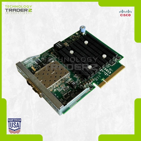 UCSC-MLOM-CSC-02 V02 Cisco 10Gbps 2-Port PCIe 2.0 x8 SFP+ Network Interface Card