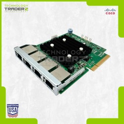 LOT OF 2 UCSC-MLOM-IRJ45 V02 Cisco 4-Port 1Gbps PCI-e Wired Network Adapter