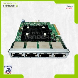 LOT OF 2 UCSC-MLOM-IRJ45 V02 Cisco 4-Port 1Gbps PCI-e Wired Network Adapter