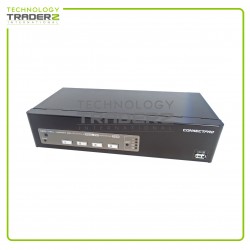 UDD-14A+ ConnectPRO 4-Port Dual-Monitor DVI-USB KVM Switch * Pulled *