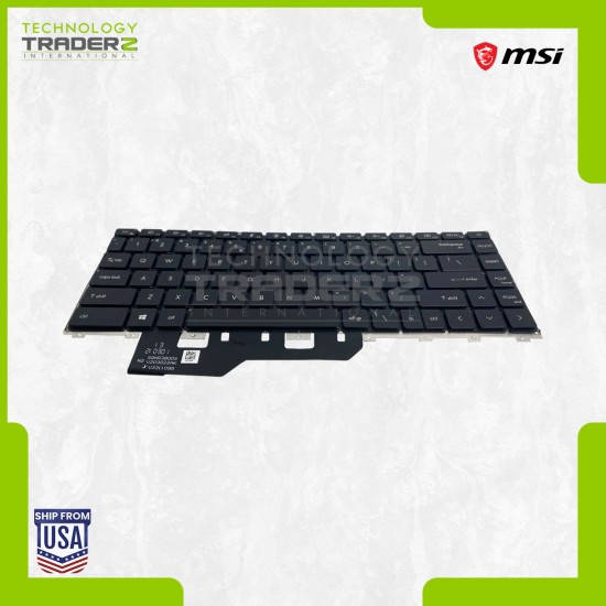 V203022AK1 MSI Creator Z16 US Backlit Laptop Keyboard SQNR380DS V3311095