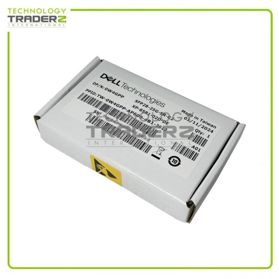 F/S W4GPP Dell 25GbE SFP28 SR 850NM 100m MMF Duplex Pluggable Transceiver 0W4GPP