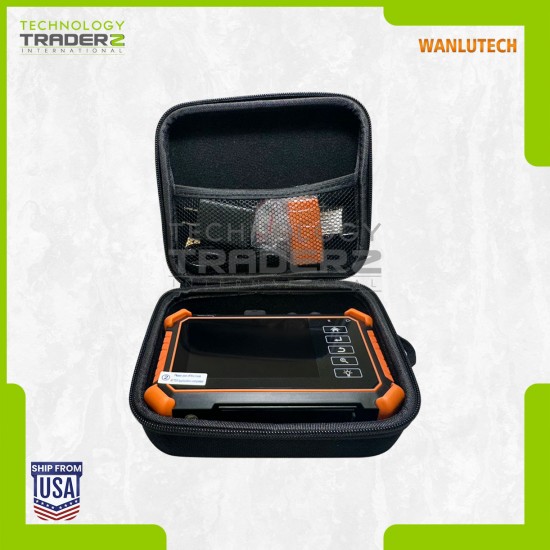Wanlutech MOT-31 OTDR SC/UPC 4" Touchscreen OTDR OPM LS RJ45 Fiber Optic Tester