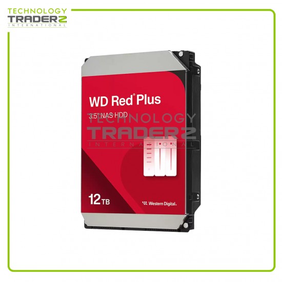 ** WD120EFBX Western Digital Red Plus NAS 12TB 7.2K SATA 6Gbps 256MB 3.5" HDD**