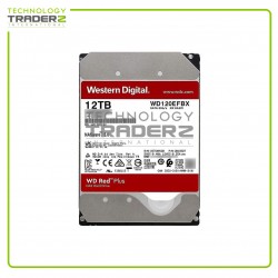 ** WD120EFBX Western Digital Red Plus 12TB 7.2K SATA 6Gbps 256MB 3.5" NAS HDD **