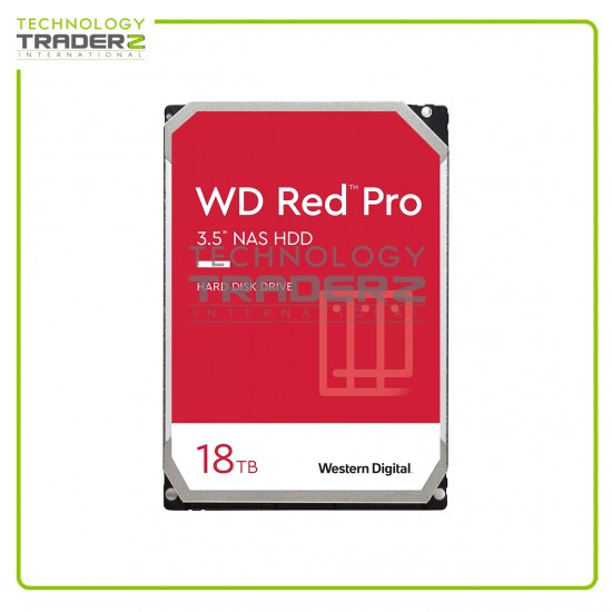 ** 0-Hours WD181KFGX Western Digital Red Pro 18TB SATA 6Gbps 512MB 3.5" HDD**