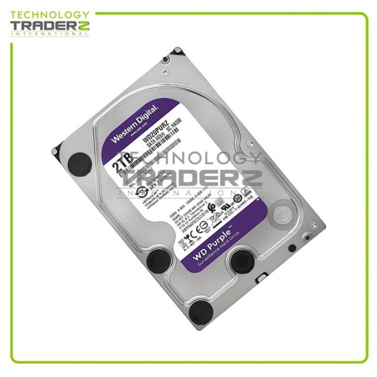 ** WD20PURZ Western Digital 2TB 5.4K SATA 6Gbps 64MB 3.5" Hard Drive **