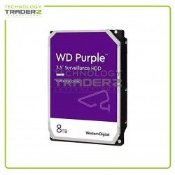 ** 0-Hours WD84PURZ Western Digital Purple 8TB SATA 6Gbps 128MB 3.5" HDD**