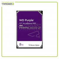 0-Hours WD85PURZ WD Purple 8TB 7.2K SATA 6Gbps 256MB 3.5