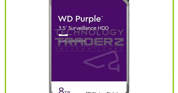 0-Hours WD85PURZ WD Purple 8TB 7.2K SATA 6Gbps 256MB 3.5