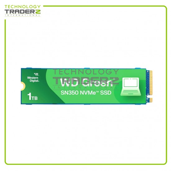 ** 0-Hours WDS100T3G0C WD Green SN350 1TB PCI-E 3.0 x4 NVMe M.2 2280 SSD **