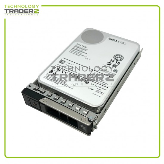 WDVF4 Dell 20TB 7.2K SATA 512e 6Gbps 3.5” HDD 0WDVF4 3DJ133-136 ST20000NM008D