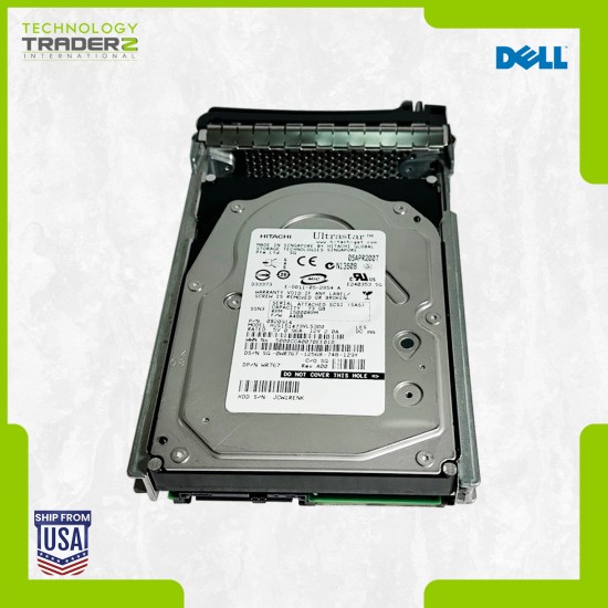 WR767 Dell 73GB 15K SAS 3Gbps 16MB 3.5” Hard Drive 0WR767 **Pulled**