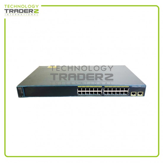 WS-C2960-24TT-L V11 Cisco Catalyst 2960 24-Port Ethernet Managed Switch W-O Ear