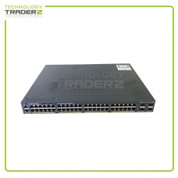 WS-C2960X-48FPS-L V01 Cisco Catalyst 2960X PoE+ 48-Port 4x SFP Network Switch
