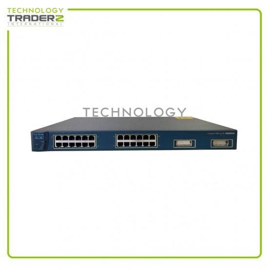 WS-C3524-PWR-XL-EN Cisco Catalyst 3524XL 1Gb 24-Ports Ethernet Switch * Pulled *