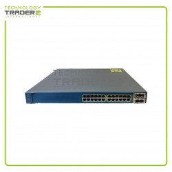 Cisco Catalyst 3560E 24 Port Ethernet Switch WS-C3560E-24TD-S V01 W-1x FAN