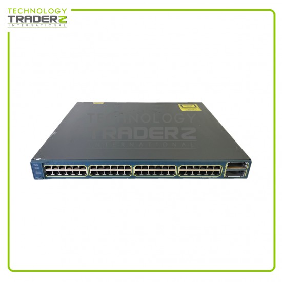 WS-C3560E-48TD-S V01 Cisco Catalyst 3560E 48 Port Network Switch W-1x PWS