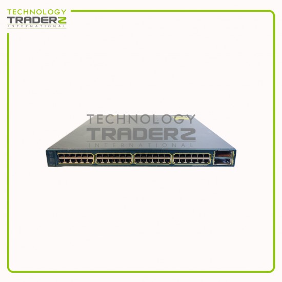 WS-C3560E-48TD-S V03 Cisco Catalyst 3560E 48 Port Ethernet Switch W-1x PWS