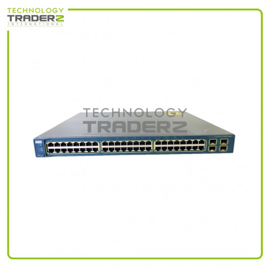 WS-C3560G-48TS-E V03 Cisco Catalyst 3560G 48-Port PoE 4x SFP Ethernet Switch