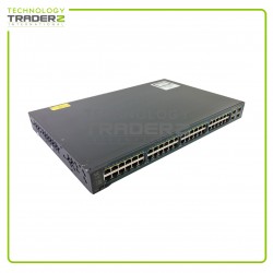 WS-C3560V2-48PS-S V09 Cisco 3560 v2 Series PoE 48-Port Ethernet Network Switch