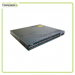 WS-C3560X-48P-L V01 Cisco 3560X 48-Port PoE Ethernet Switch W-1x C3KX-NM-10G