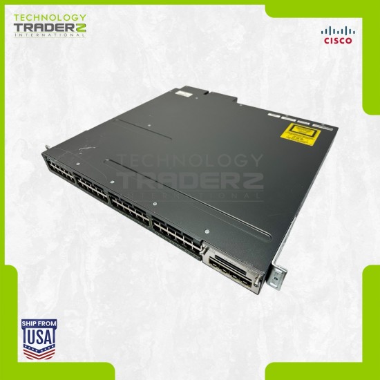 WS-C3560X-48PF-L V02 Cisco Catalyst 3560X 48-Port PoE+ Network Switch