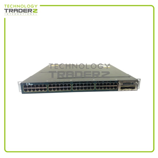 WS-C3560X-48PF-S V06 Cisco Catalyst 3560X 48-Port PoE Gigabit Switch W-2x PWS