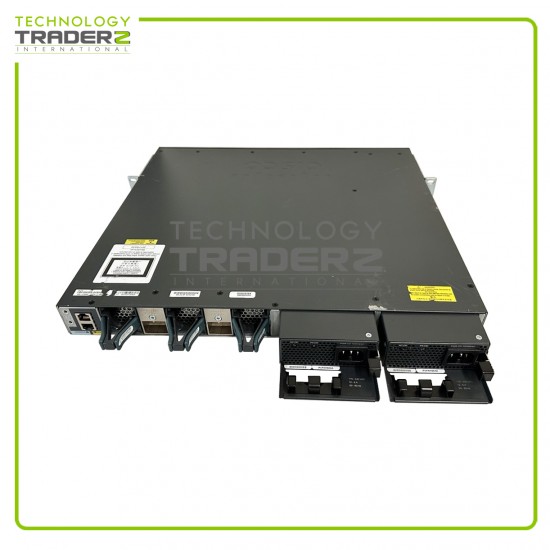 WS-C3650-48FS-L V05 Cisco Catalyst 3650 48-Port PoE+ 4x1G Switch W/ 2x PWS