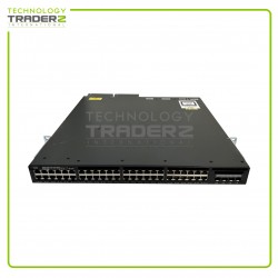 WS-C3650-48FS-L V05 Cisco Catalyst 3650 48-Port PoE+ 4x1G Switch W/ 2x PWS