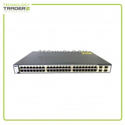 WS-C3750-48TS-S V05 Cisco Catalyst 3750 48-Port 4x SFP Ethernet Switch